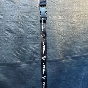Black Houston Texans Lanyard